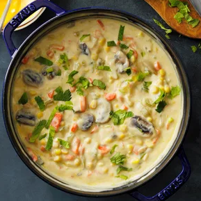 Mushroom Corn Chowder