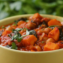 Chickpea and Sweet Potato Stew
