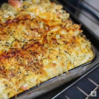 Cajun Seafood Mac and Cheese