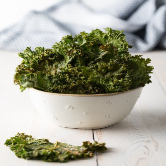 Roasted Flavor Bombs Kale Chips